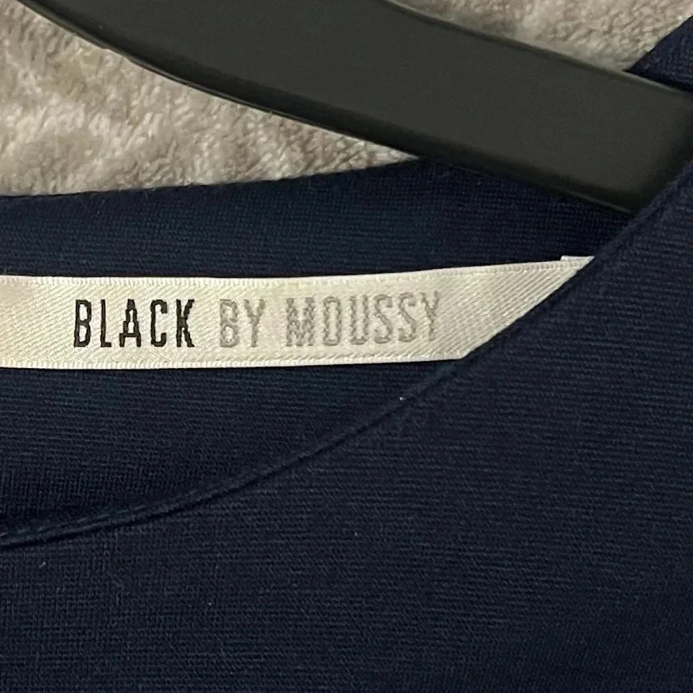 Moussy Short tunic dress quarter sleeve round neck made in Japan - Picture 4 of 9